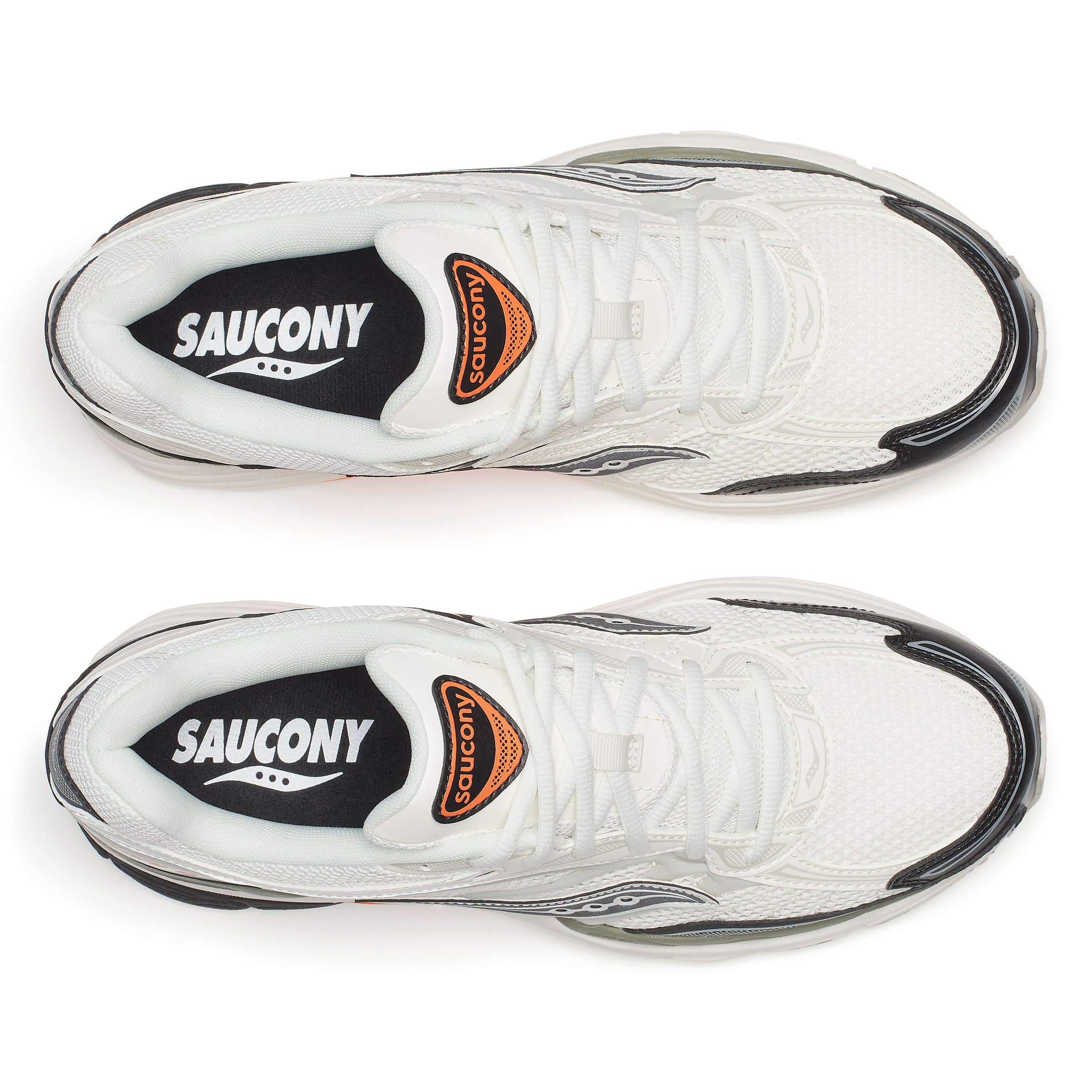 SAUCONY PROGRID OMNI 9 WHITE-TURMERIC - Tôpette Skateboards & Lifestyle